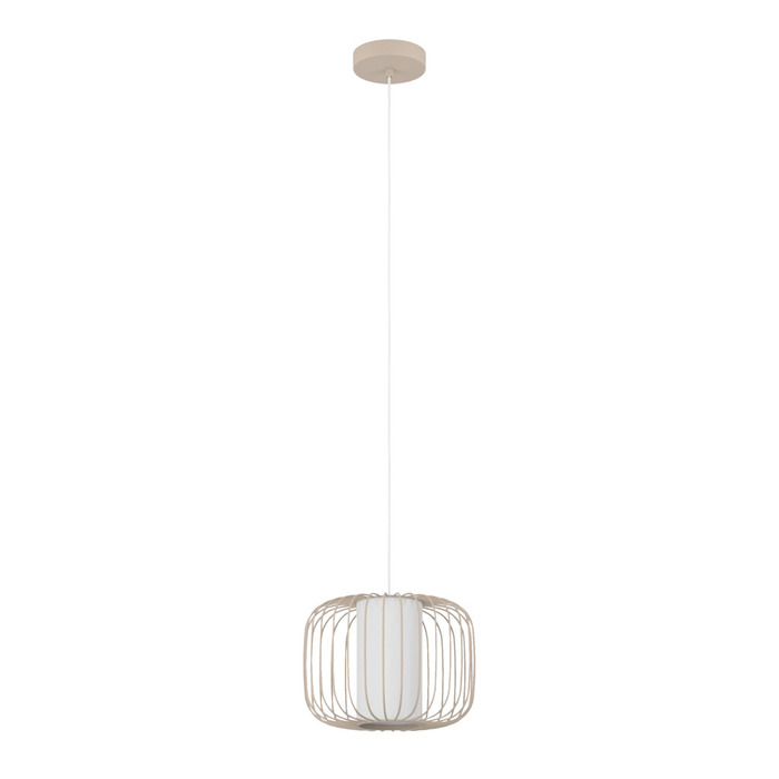 Eglo Terrarosa pendel Ø28,5 sand/hvid